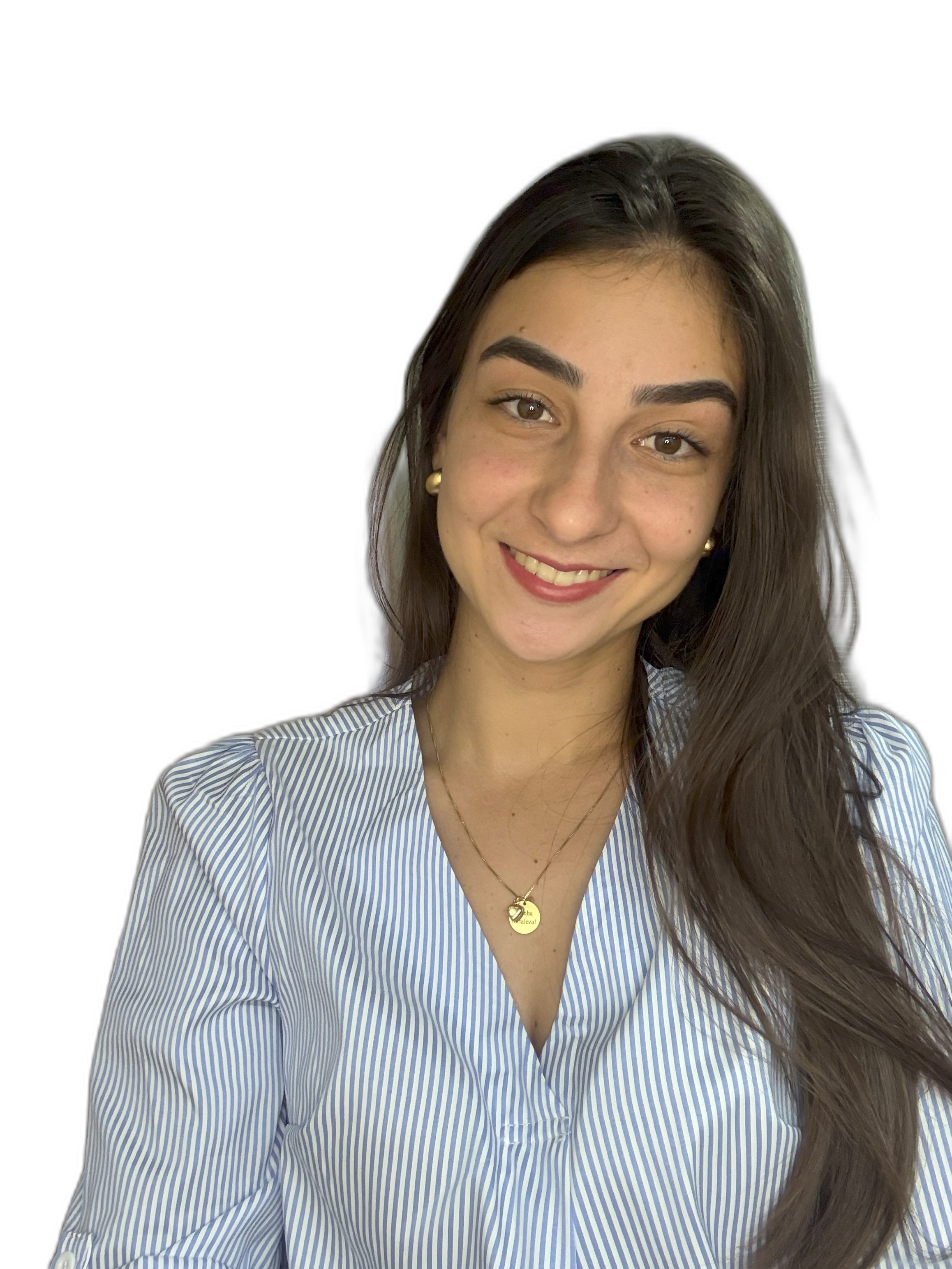 Foto profissional de Gabriella Trevizan, psicóloga clínica